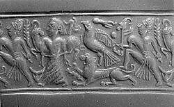 Cylinder seal, Serpentine, Cypriot 