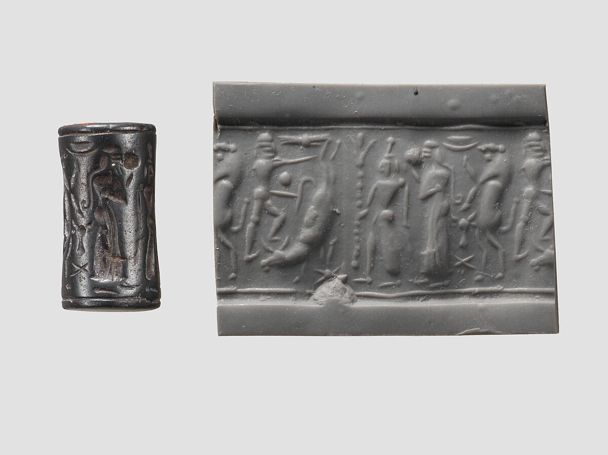 Cylinder seal, Hematite, Cypriot 