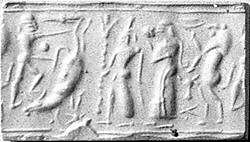 Cylinder seal, Hematite, Cypriot 