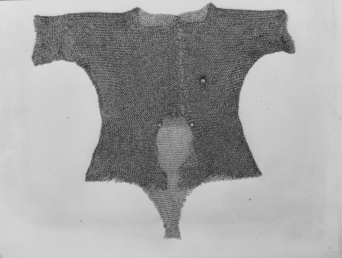 Hauberk of Mail, Iron, copper alloy (latten), bronze, German, Nuremberg 