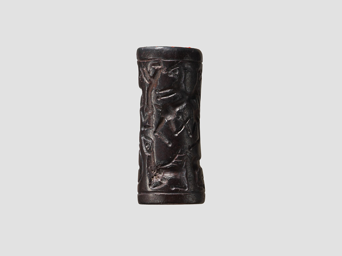 Cylinder seal, Hematite, Cypriot