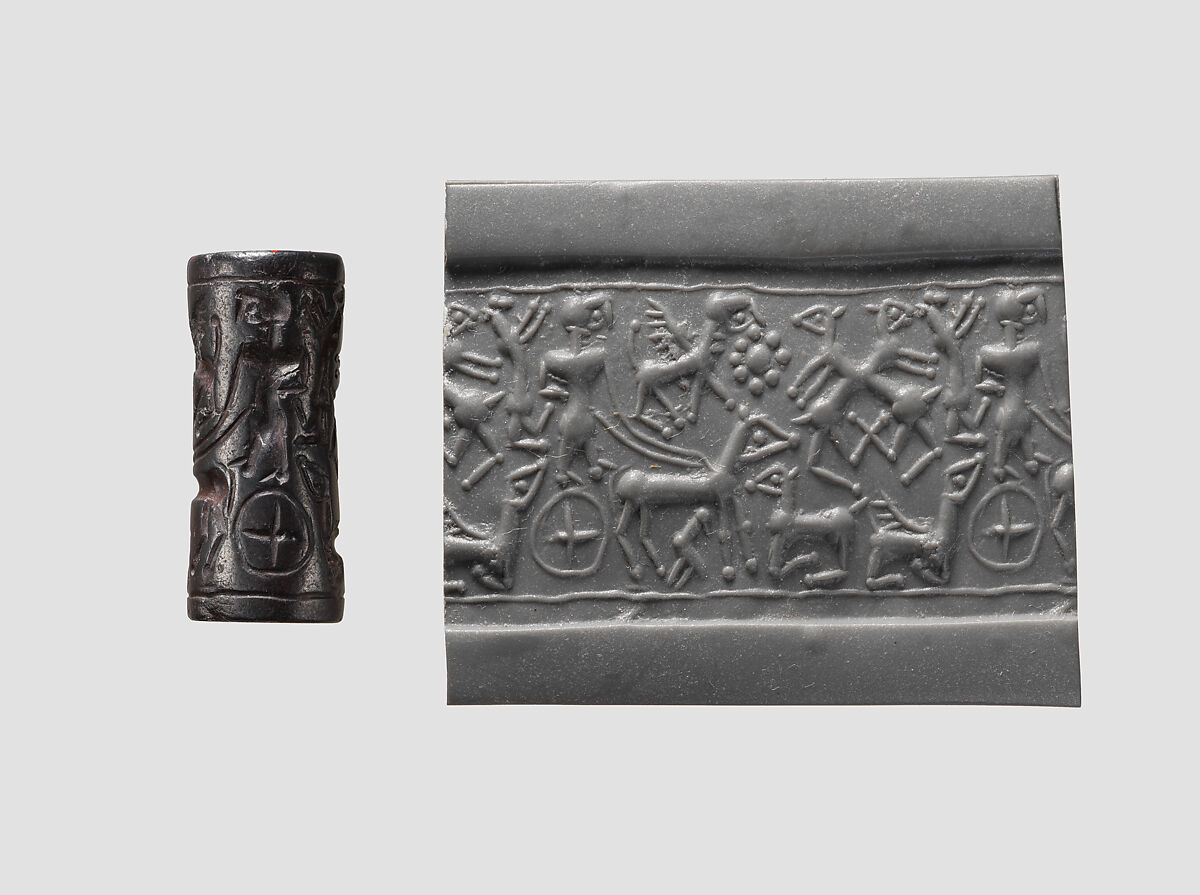 Cylinder seal, Hematite, Cypriot 