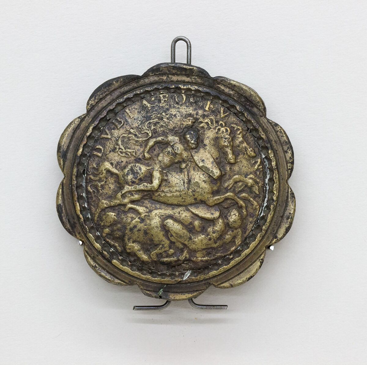 Sword Pommel, Bronze, Italian 