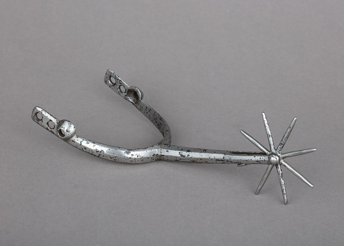 Rowel Spur, Iron alloy, German 