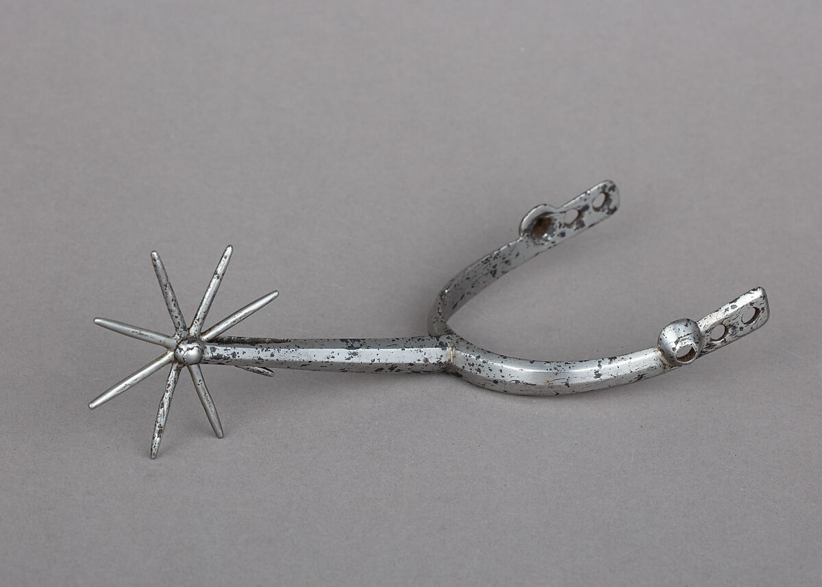 Rowel Spur, Iron alloy, German