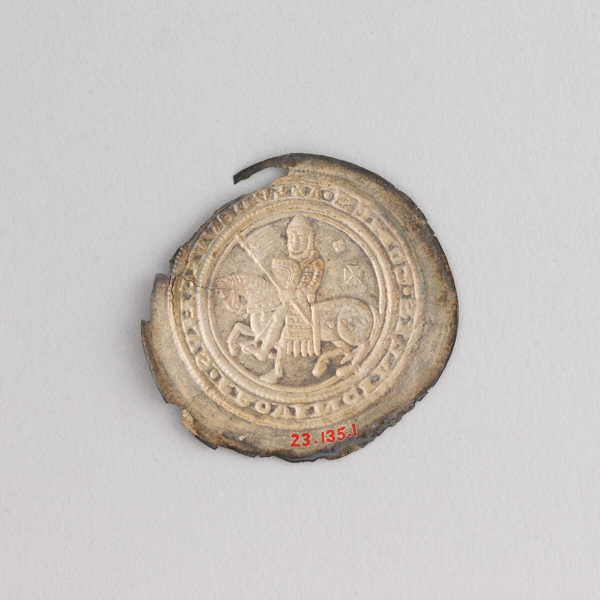 Coin Showing Ludwig III (Louis III (the Pious)), Gold, German, possibly Thuringia