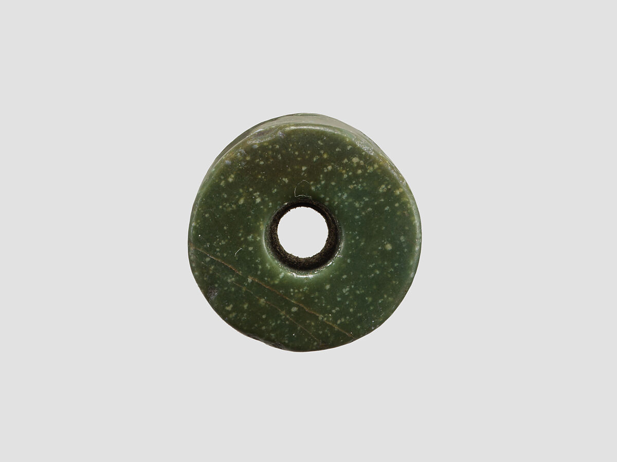 Cylinder seal, Serpentine, green, Akkadian