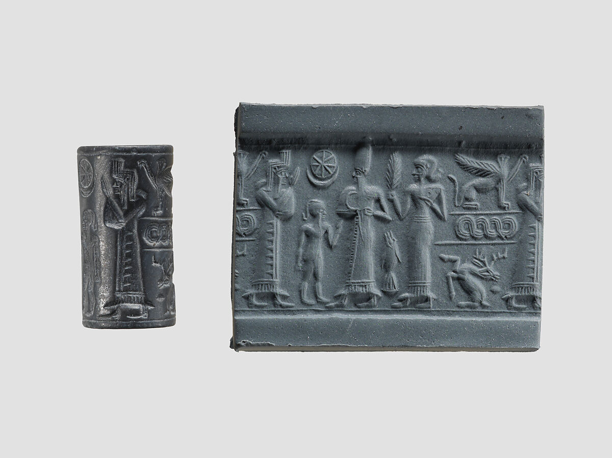 Cylinder seal, Stone 