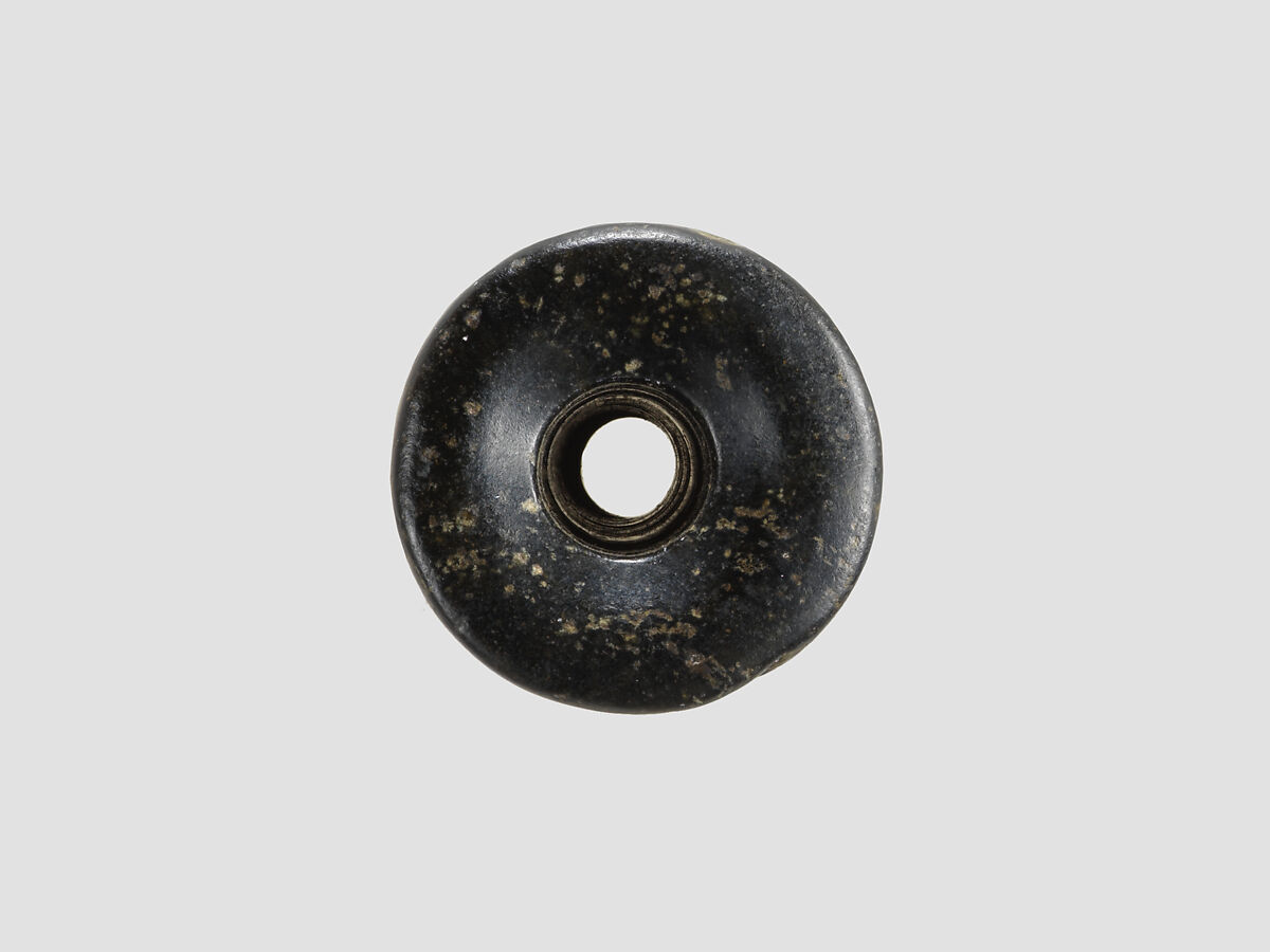 Cylinder seal, Serpentine, black, Akkadian