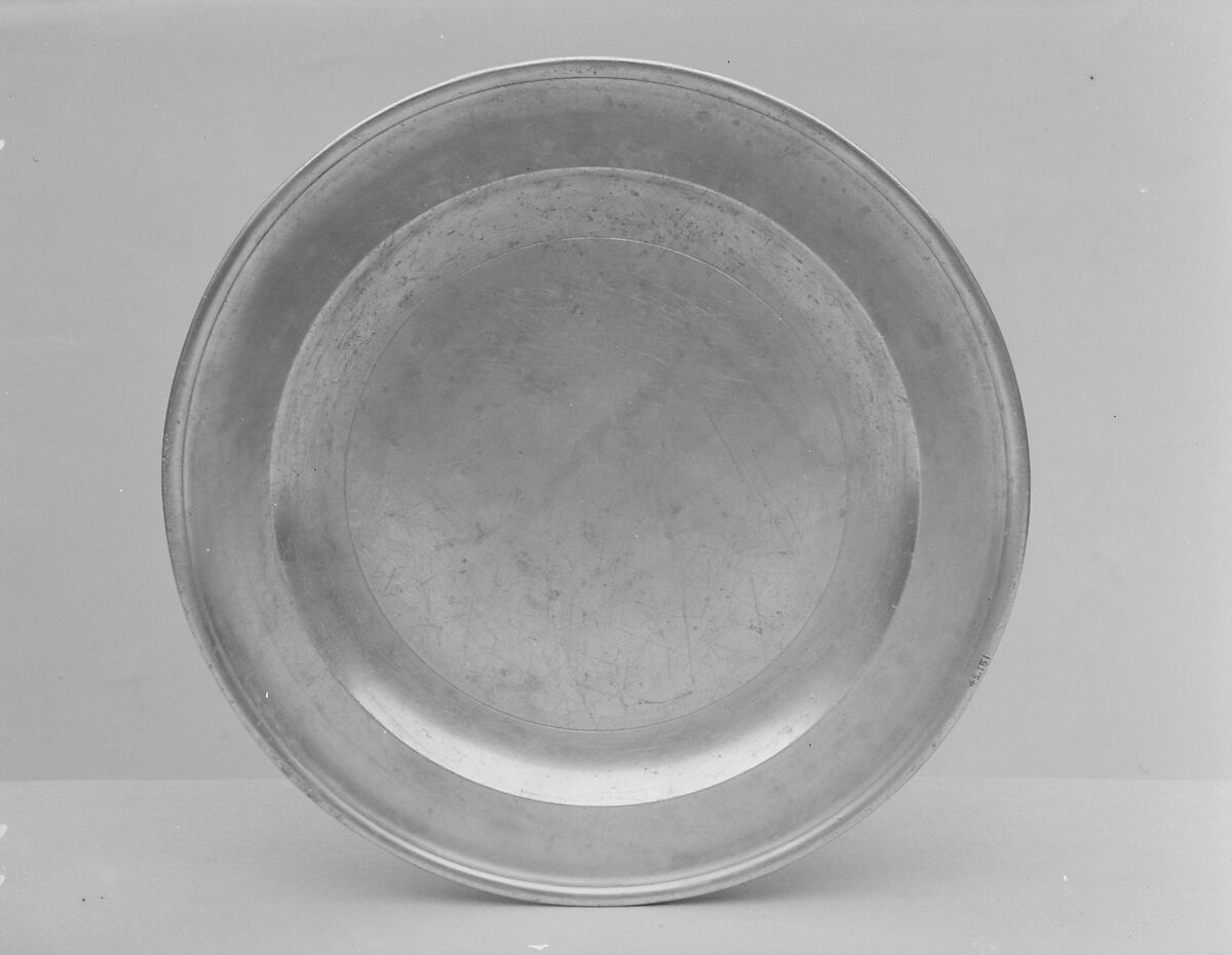 Dish, Thomas Danforth, I (1703–1786), Pewter, American 