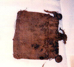 Textile fragment, Cotton, plain weave, undyed, Sasanian 