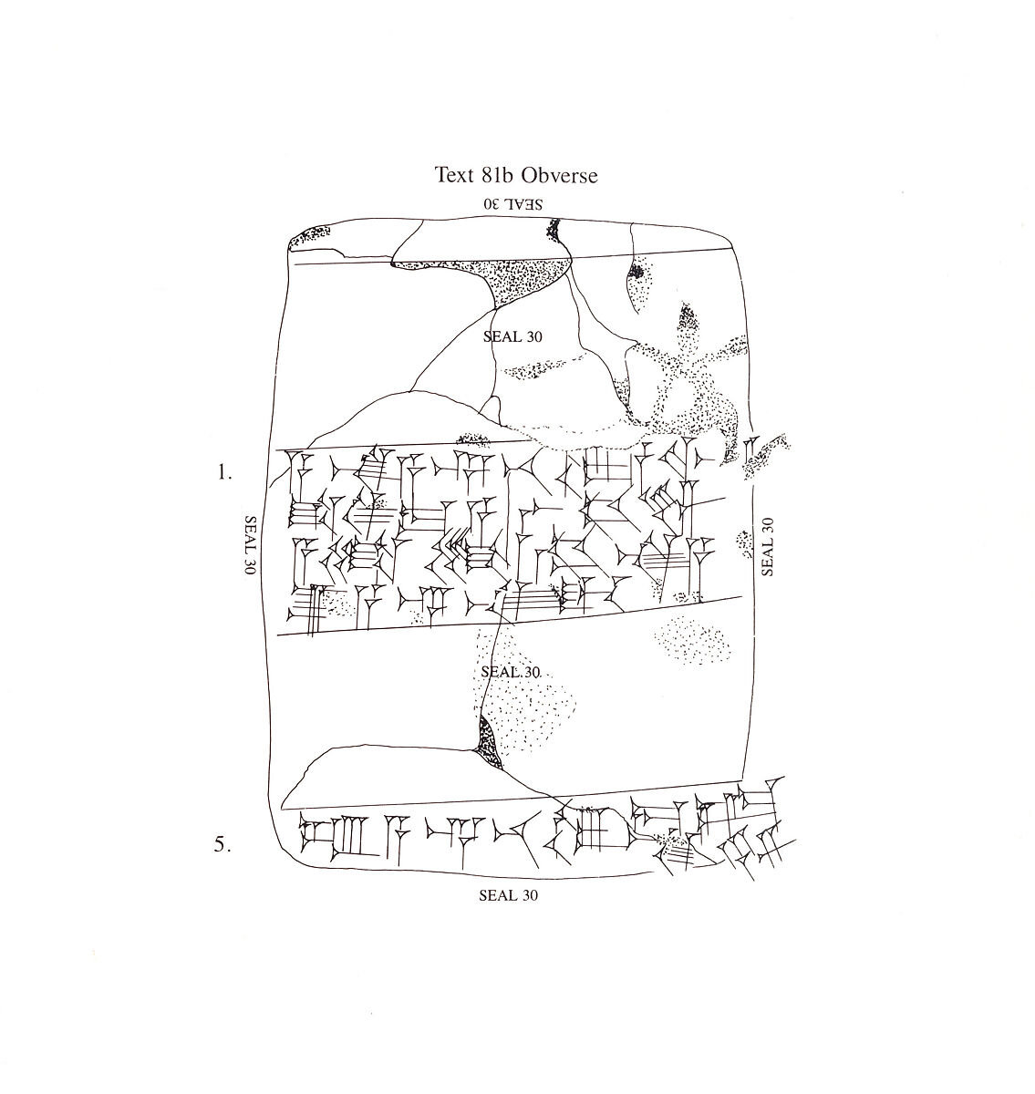 Cuneiform tablet case impressed with cylinder seal, for cuneiform tablet 1983.135.6a: private letter, Clay, Old Assyrian Trading Colony