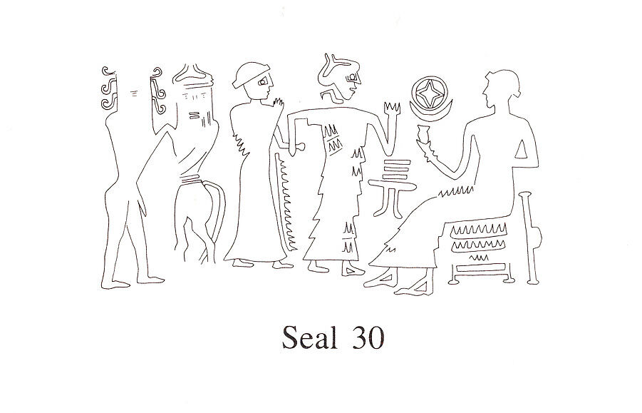 Cuneiform tablet case impressed with cylinder seal, for cuneiform tablet 1983.135.6a: private letter, Clay, Old Assyrian Trading Colony