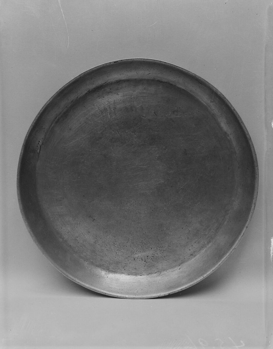 Dish, Thomas Danforth, III (1756–1840), Pewter, American 