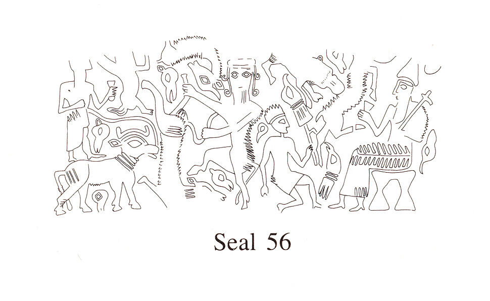 Cuneiform tablet case impressed with four cylinder seals, for cuneiform tablet 66.245.15a: quittance, Clay, Old Assyrian Trading Colony