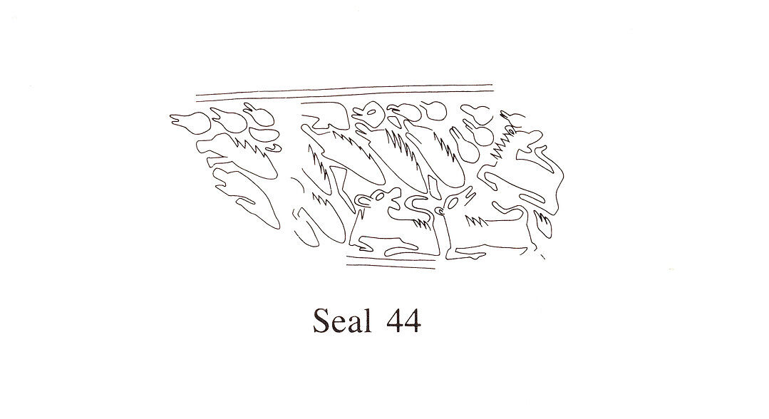 Cuneiform tablet case impressed with three cylinder seals, for cuneiform tablet 66.245.14a: loan of silver, Clay, Old Assyrian Trading Colony
