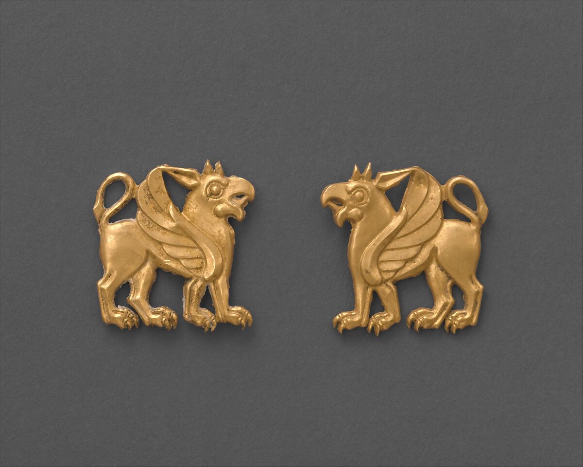 Dress ornament, Gold, Scythian