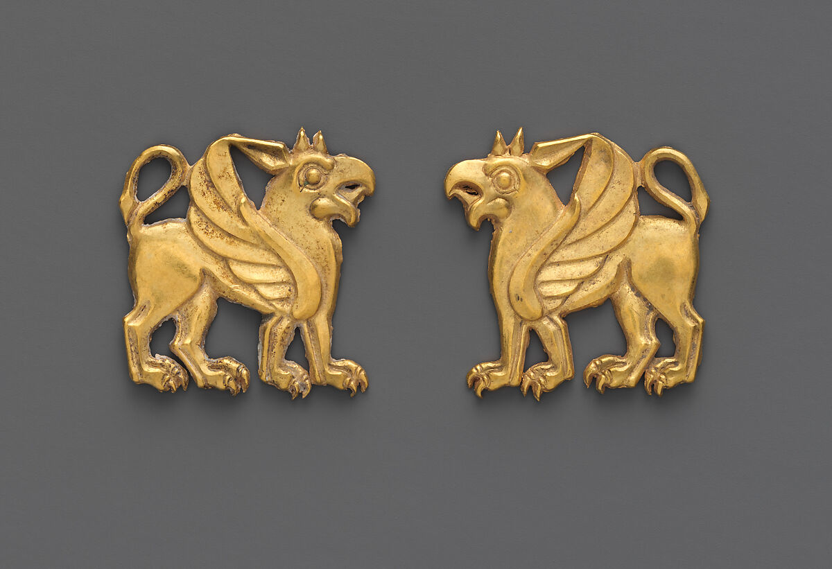 Dress ornament, Gold, Scythian
