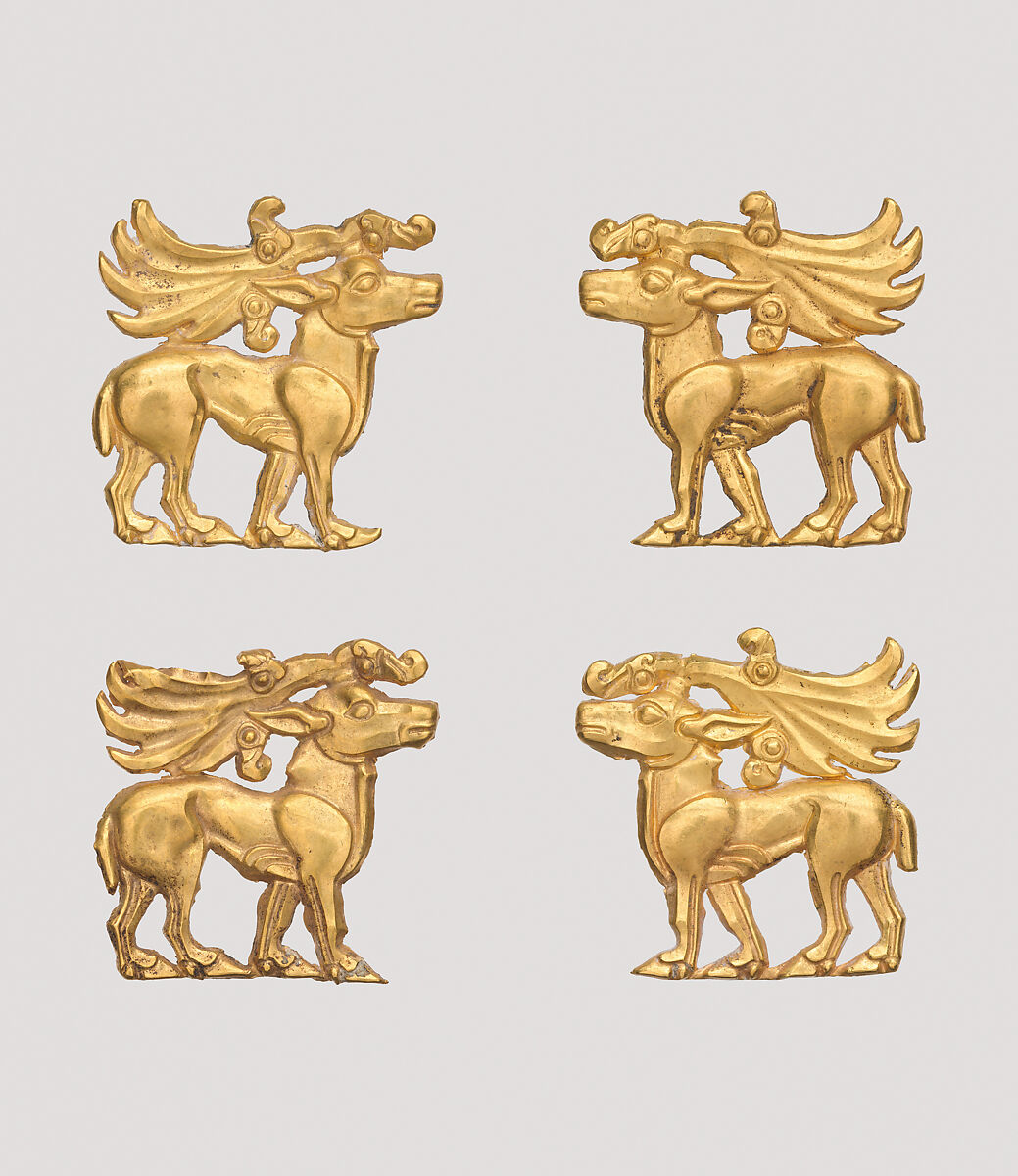 Dress ornament, Gold, Scythian