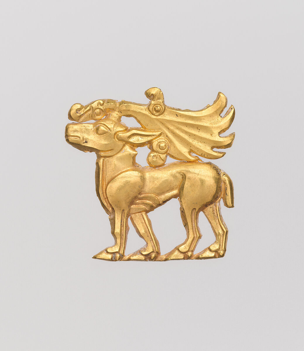 Dress ornament, Gold, Scythian 