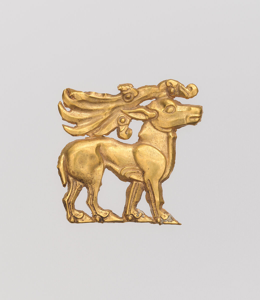 Dress ornament, Gold, Scythian 