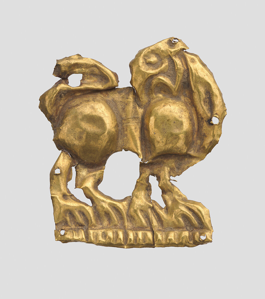 Dress ornament, Gold, Scythian 