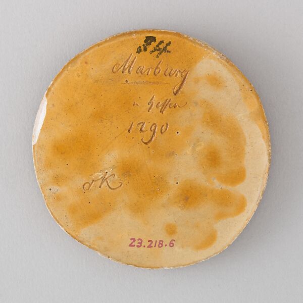 Reproduction of the Seal of Marburg in Hessen, 1290, Plaster, German