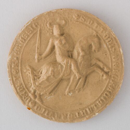 Reproduction of the Seal of Landgraf Otto von Hessen, 1318