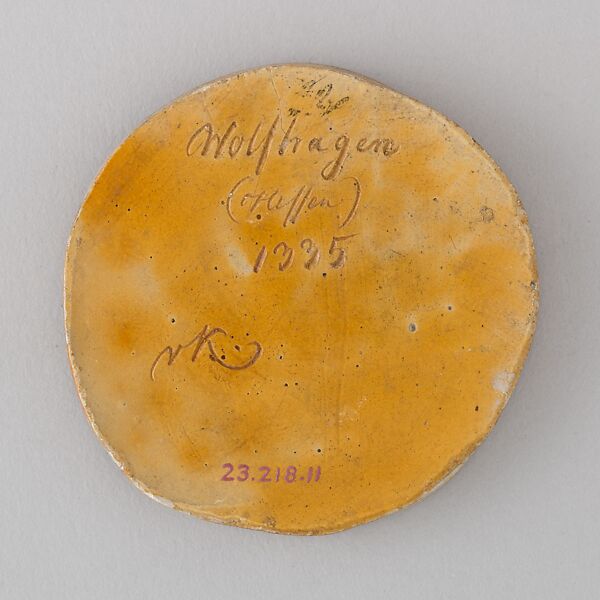 Reproduction of the Seal of Wolfhagen (Hessen), 1335, Plaster, German