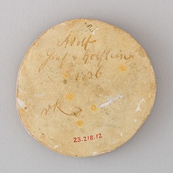 Reproduction of the Seal of Adolf Graf von Holstein, 1336, Plaster, German