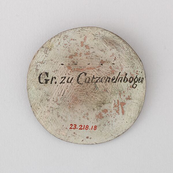 Reproduction of the Seal of Graf zu Catzenelnbogen, L. 12th –14th century, Electrotype, German