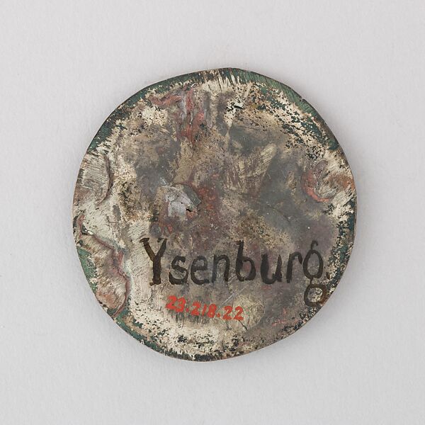 Reproduction of the Seal of Ysenberg,  L. 12th –14th century, Electrotype, German