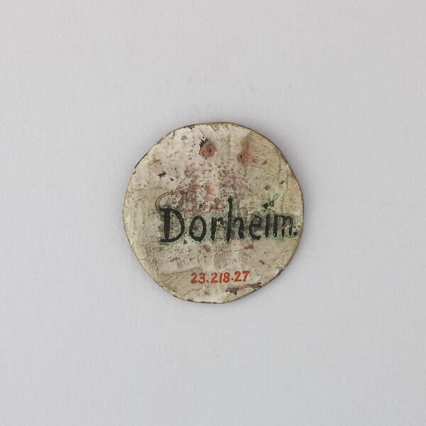 Reproduction of the Seal of Dorheim, L. 12th–14th century, Electrotype, German