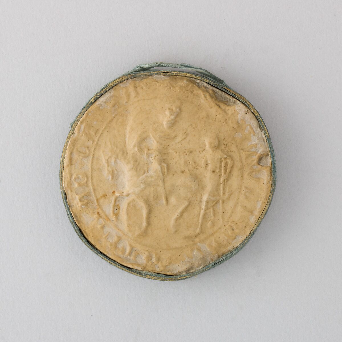 Reproduction of the Seal of St. Martin (capital of Mainz), L. 12th–14th century, Plaster, German 