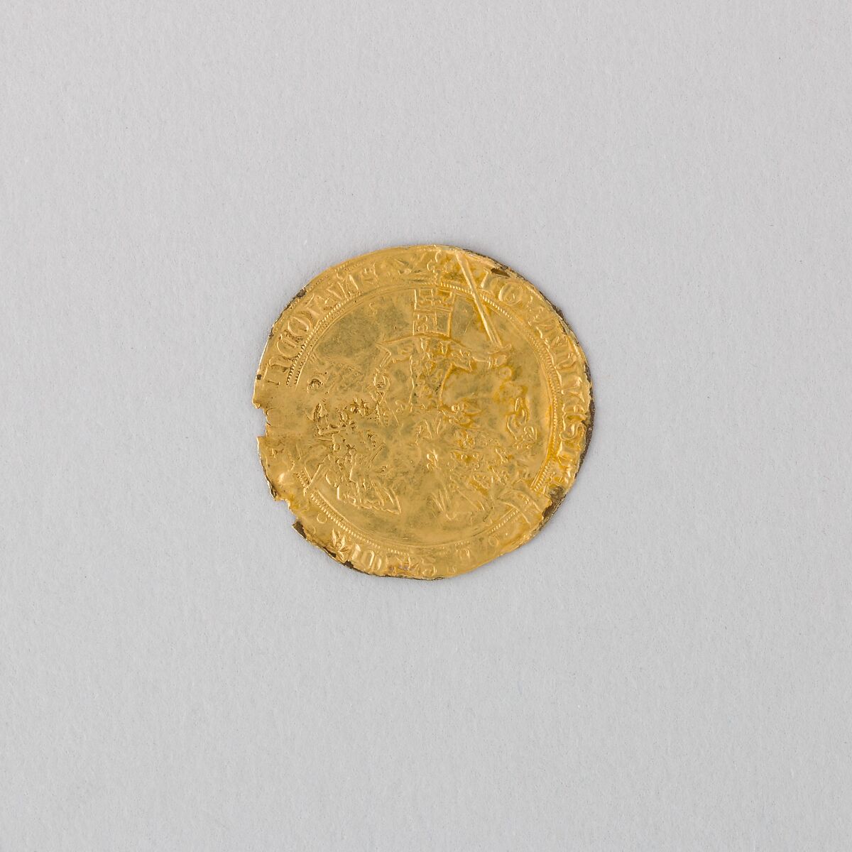 Coin (Franc) Showing Jean le Bon, Gold, French 