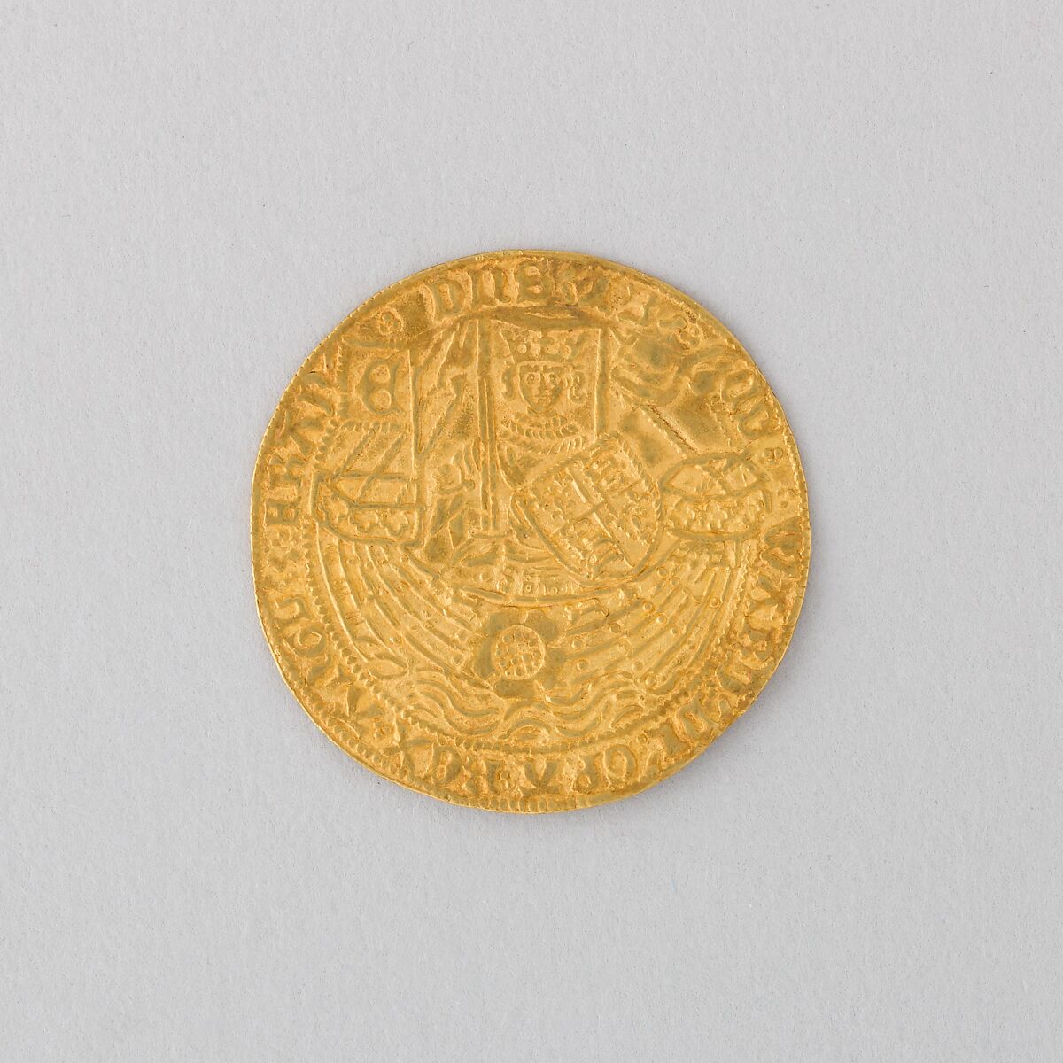 Coin (Noble, Rose) Showing Edward IV, Gold, British 