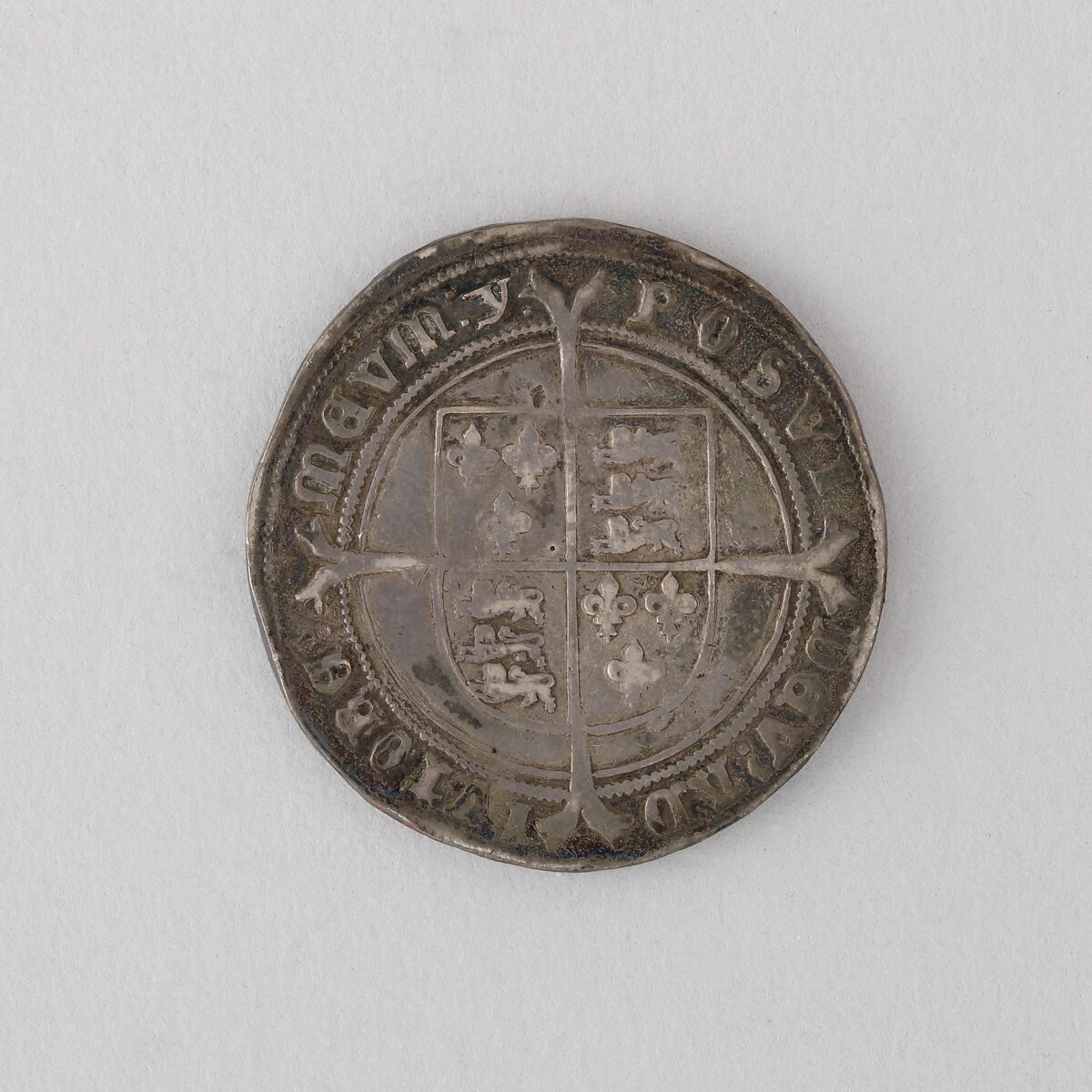 Coin (Crown) Showing Edward VI, Silver, British