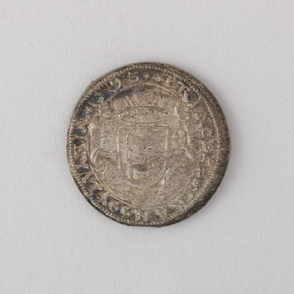 Coin (Thaler) Showing Prince Sigismund Báthori, Silver, probably Hungarian