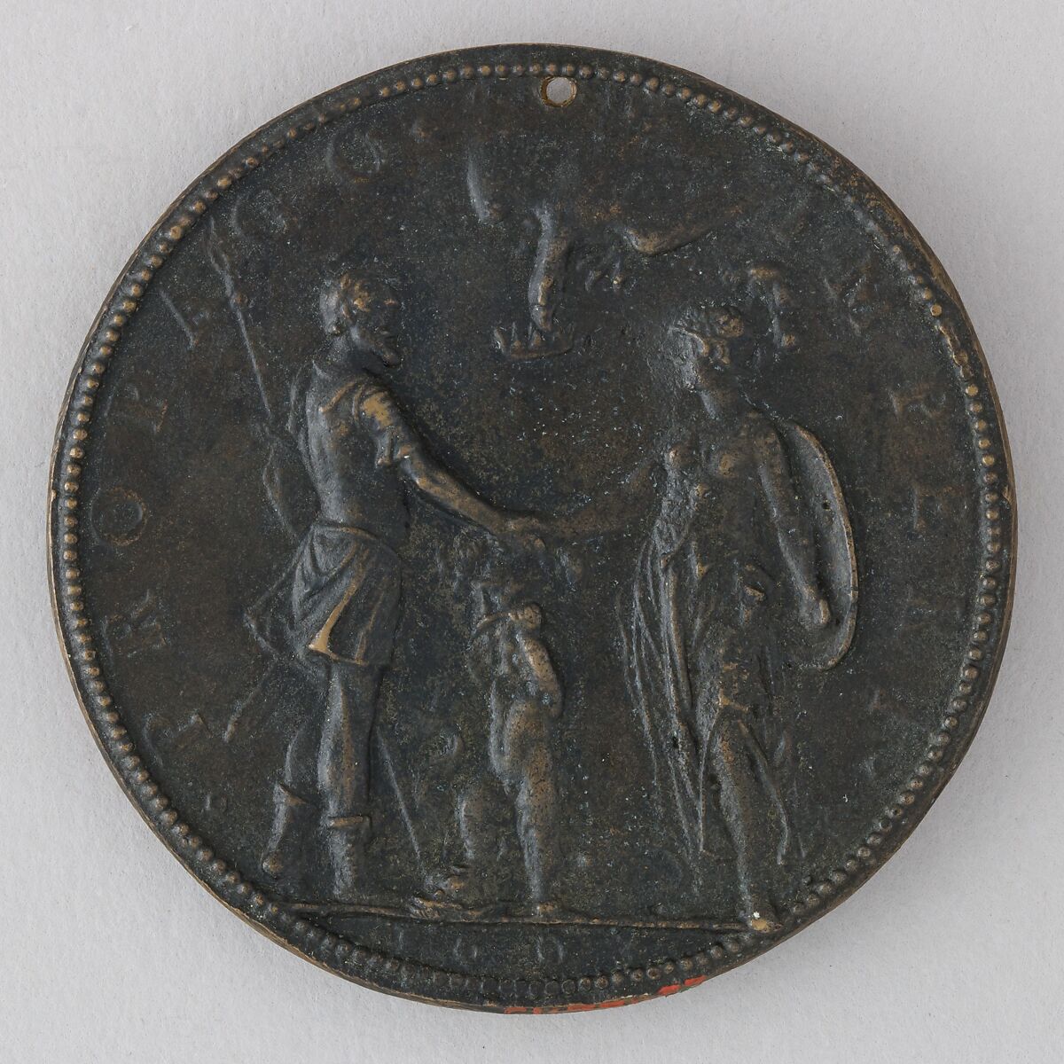 Medal Showing Henry IV of France (b. 1553, r. 1589–1610) and Marie de Médicis (1573–1642), Guillaume Dupré (French, 1579–1640), Bronze, French
