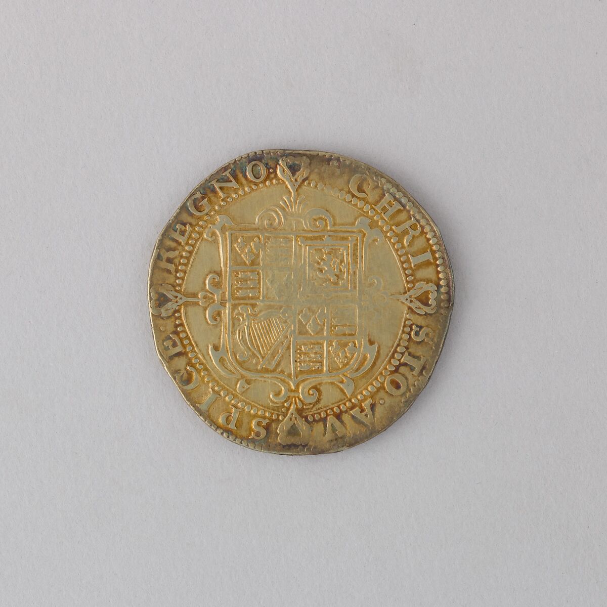 Coin (Crown) Showing Charles I, Silver, gold, British