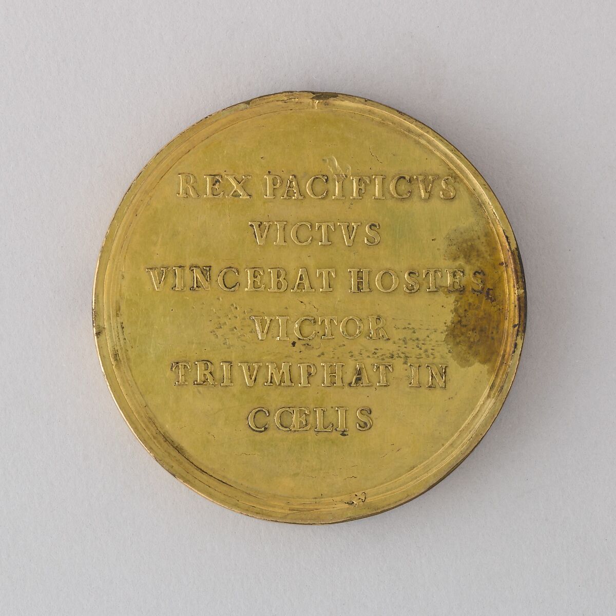 Memorial Medal for Charles I, 1649, Silver, gold, British