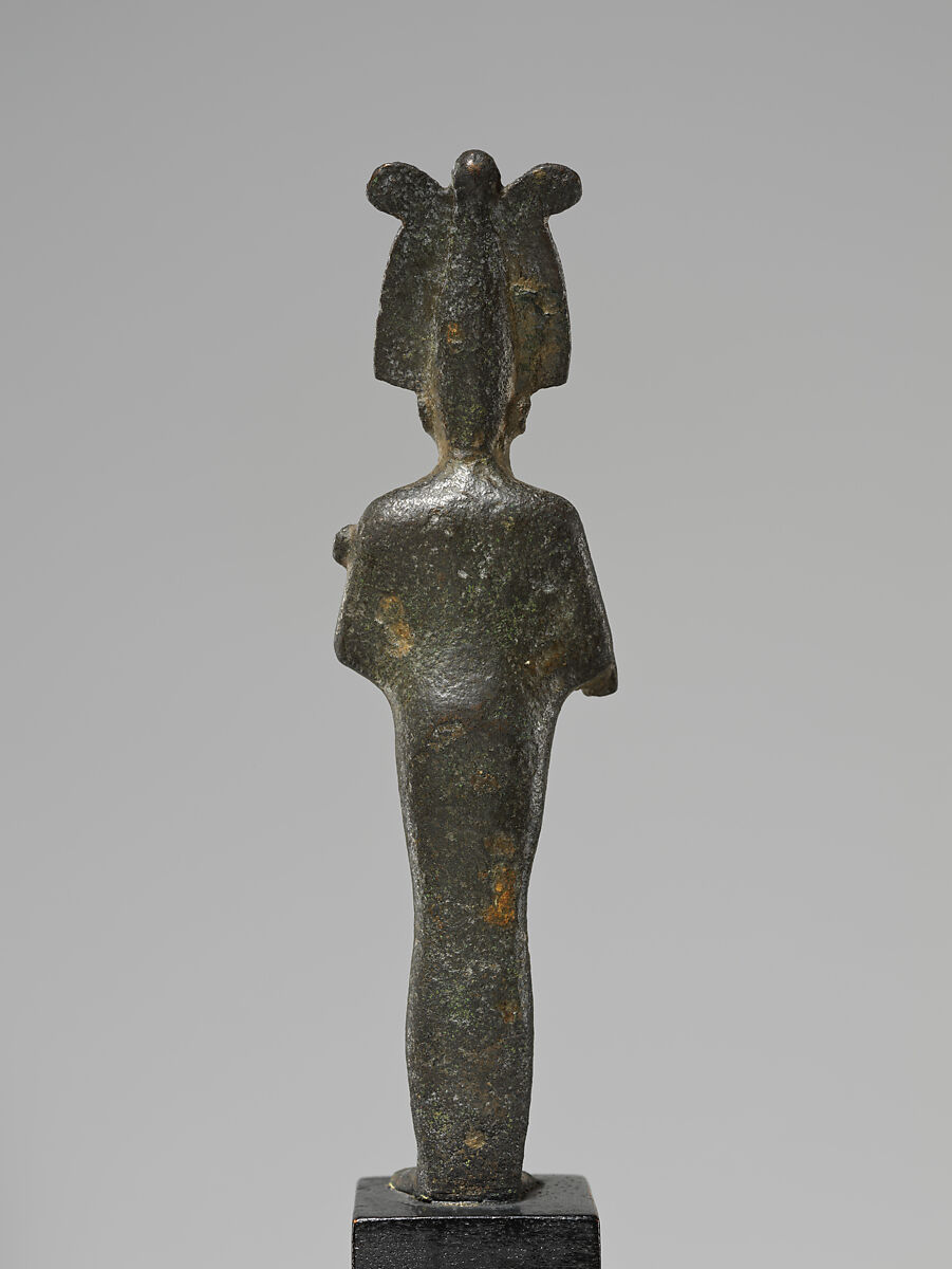 Figure of Osiris, Cupreous metal