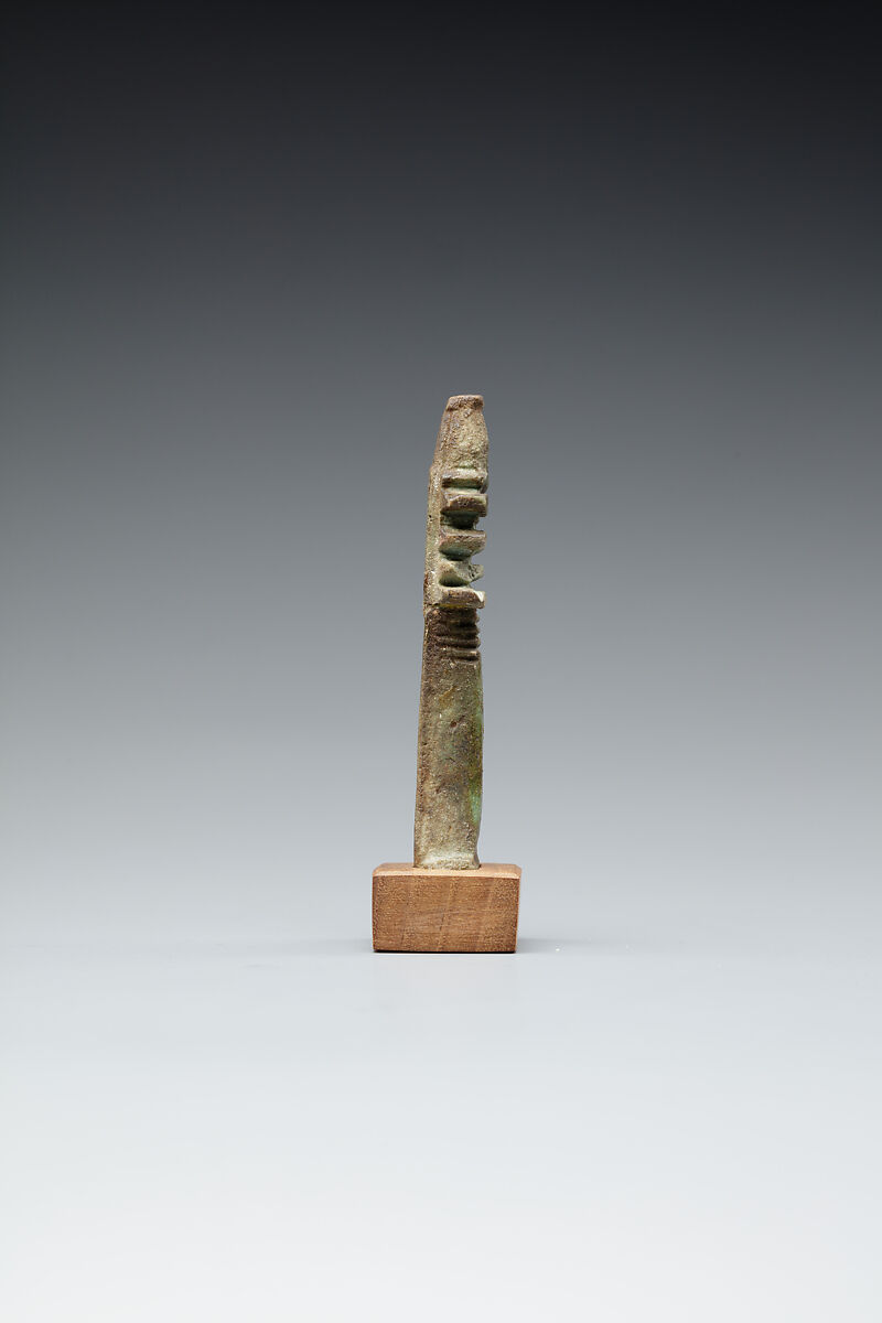 Djed Pillar Amulet, Faience