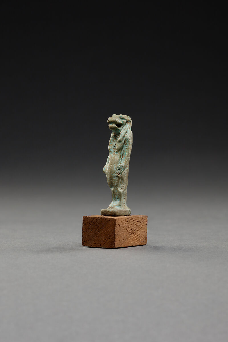 Statuette of Hippo Goddess, Faience