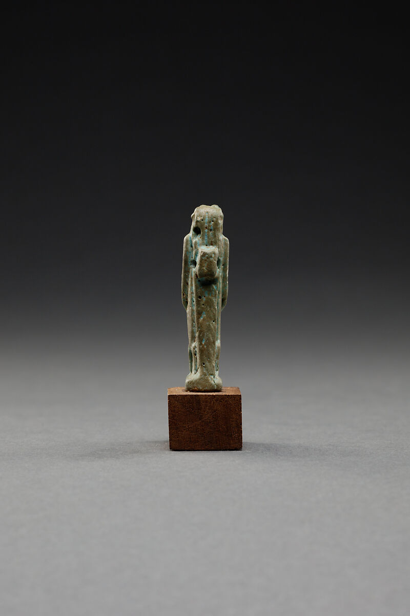 Statuette of Hippo Goddess, Faience
