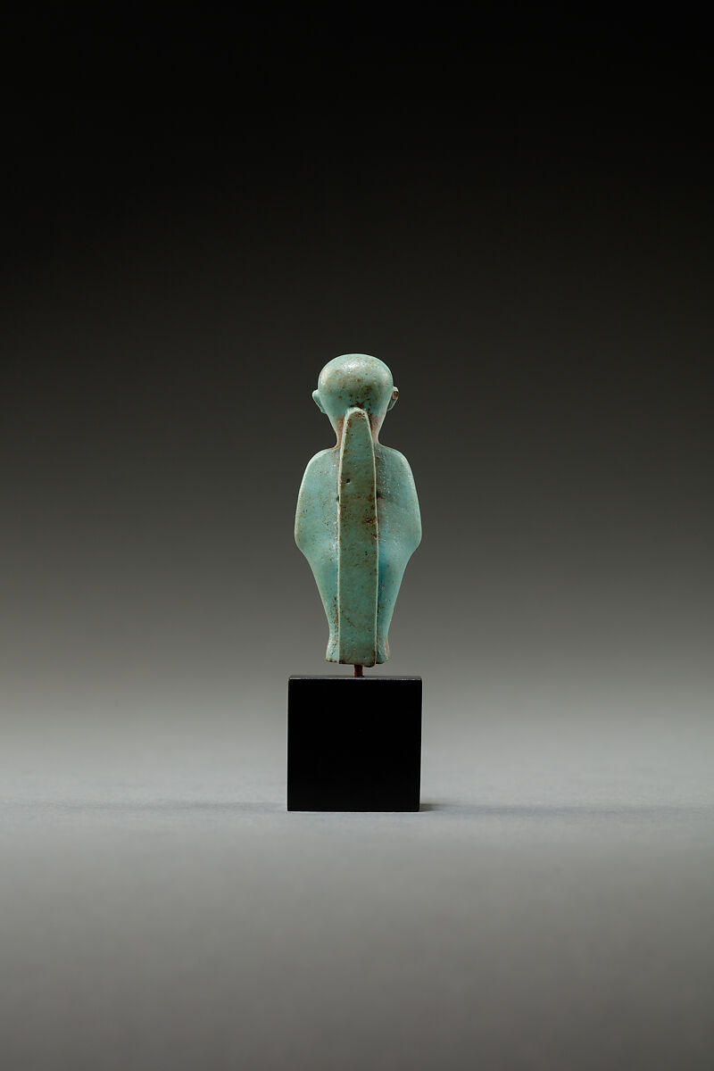 Ptah Figure, Faience