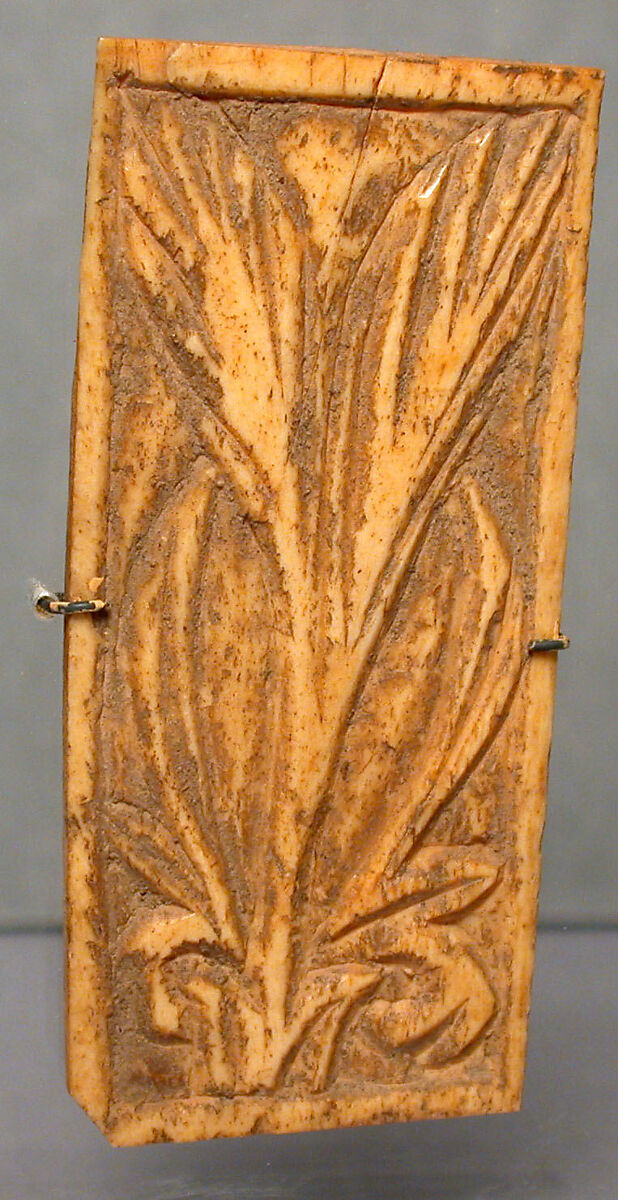 Panel with Wheat Sheaves, Bone, Late Roman/Early Byzantine 