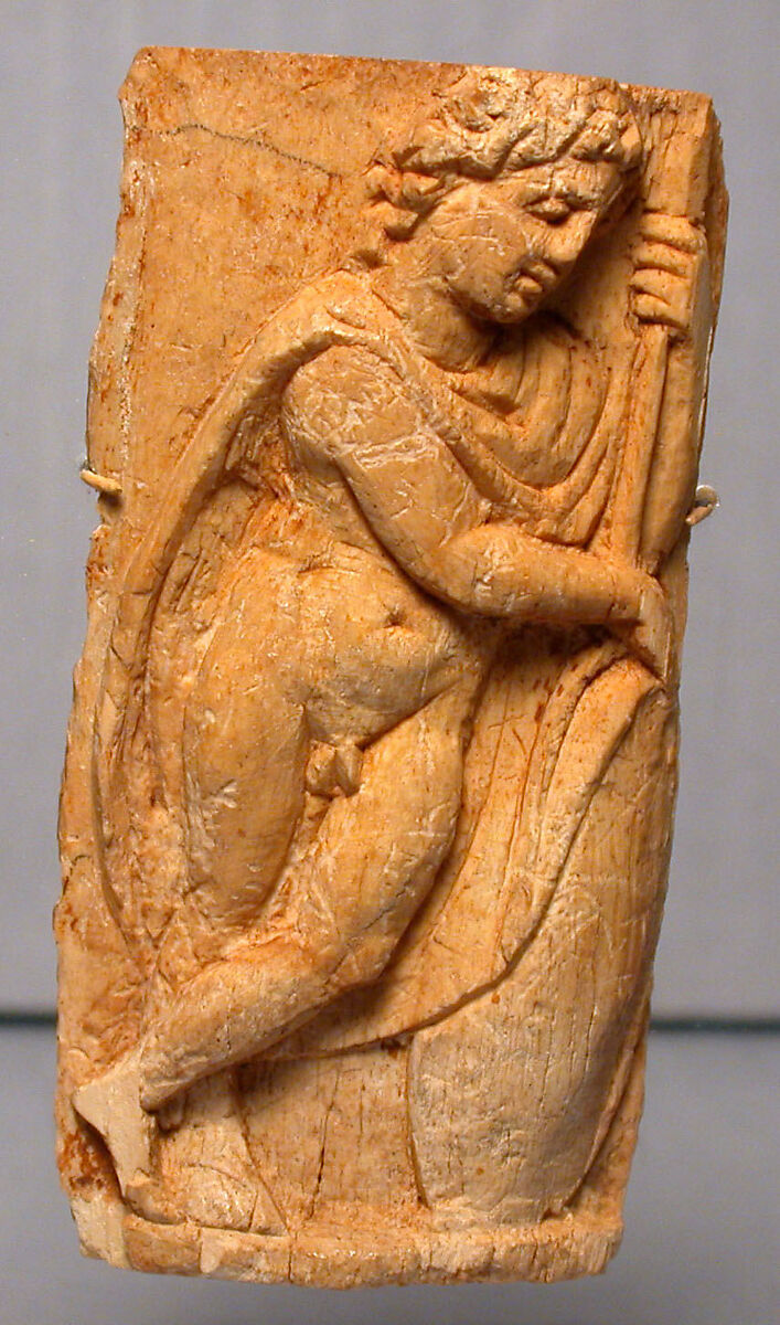 Panel with Warrior Resting | Late Roman/Early Byzantine | The