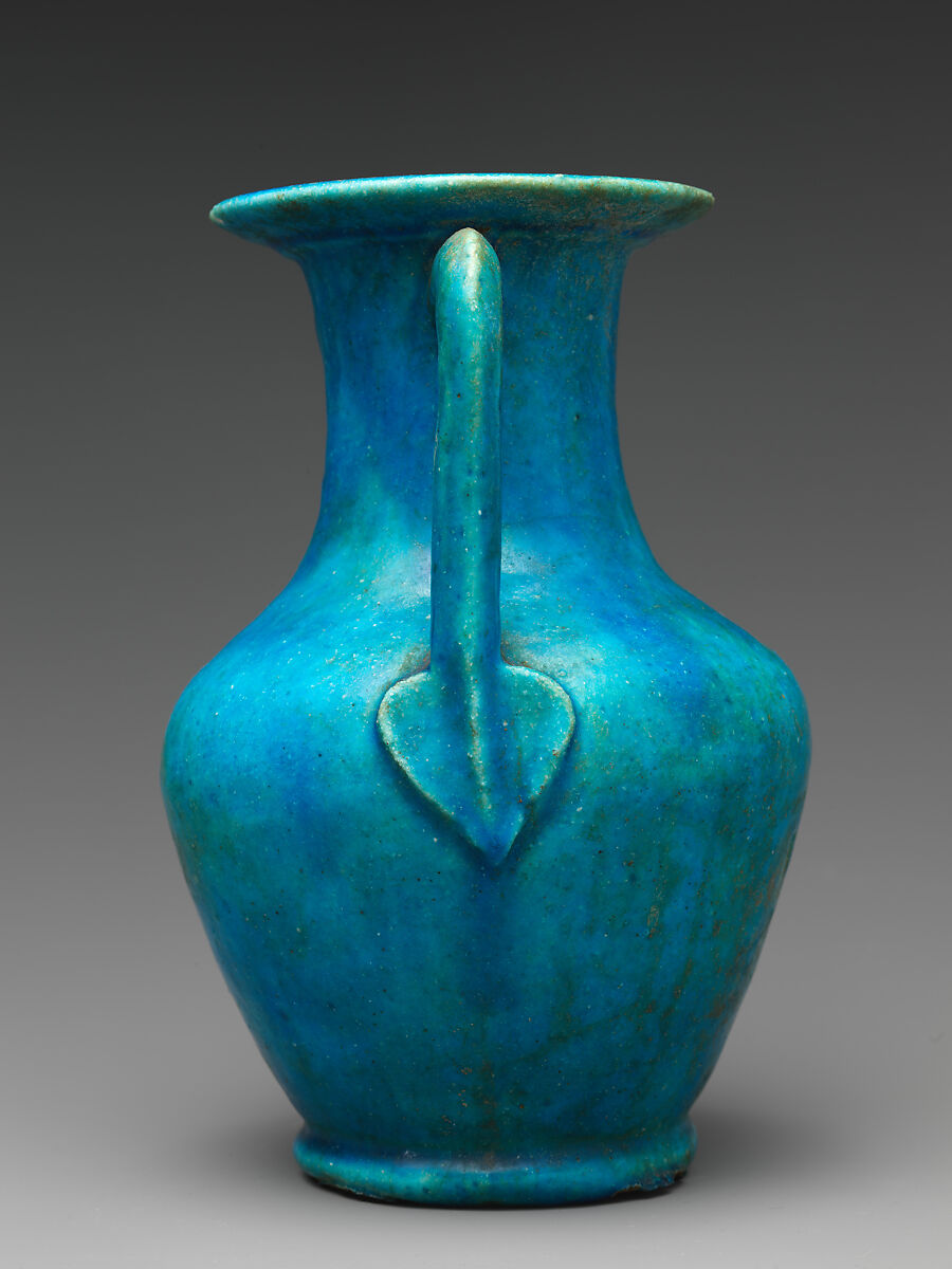 Two-Handled Amphora, Faience