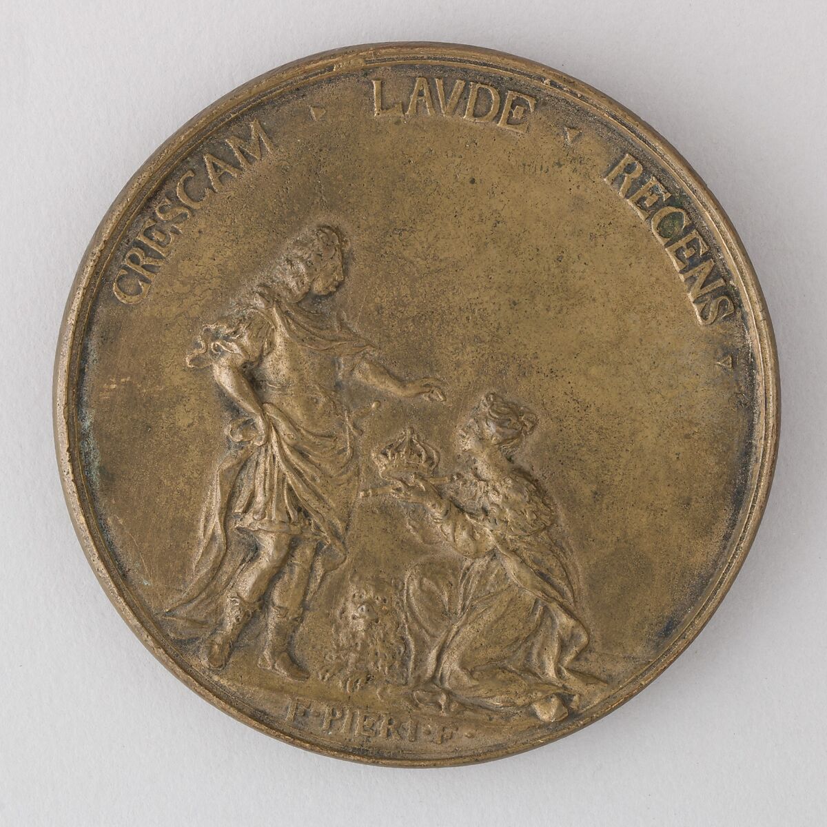 Medal Showing Giovanni Gastone, VII Duke of Tuscany, Bronze, Italian, Florence